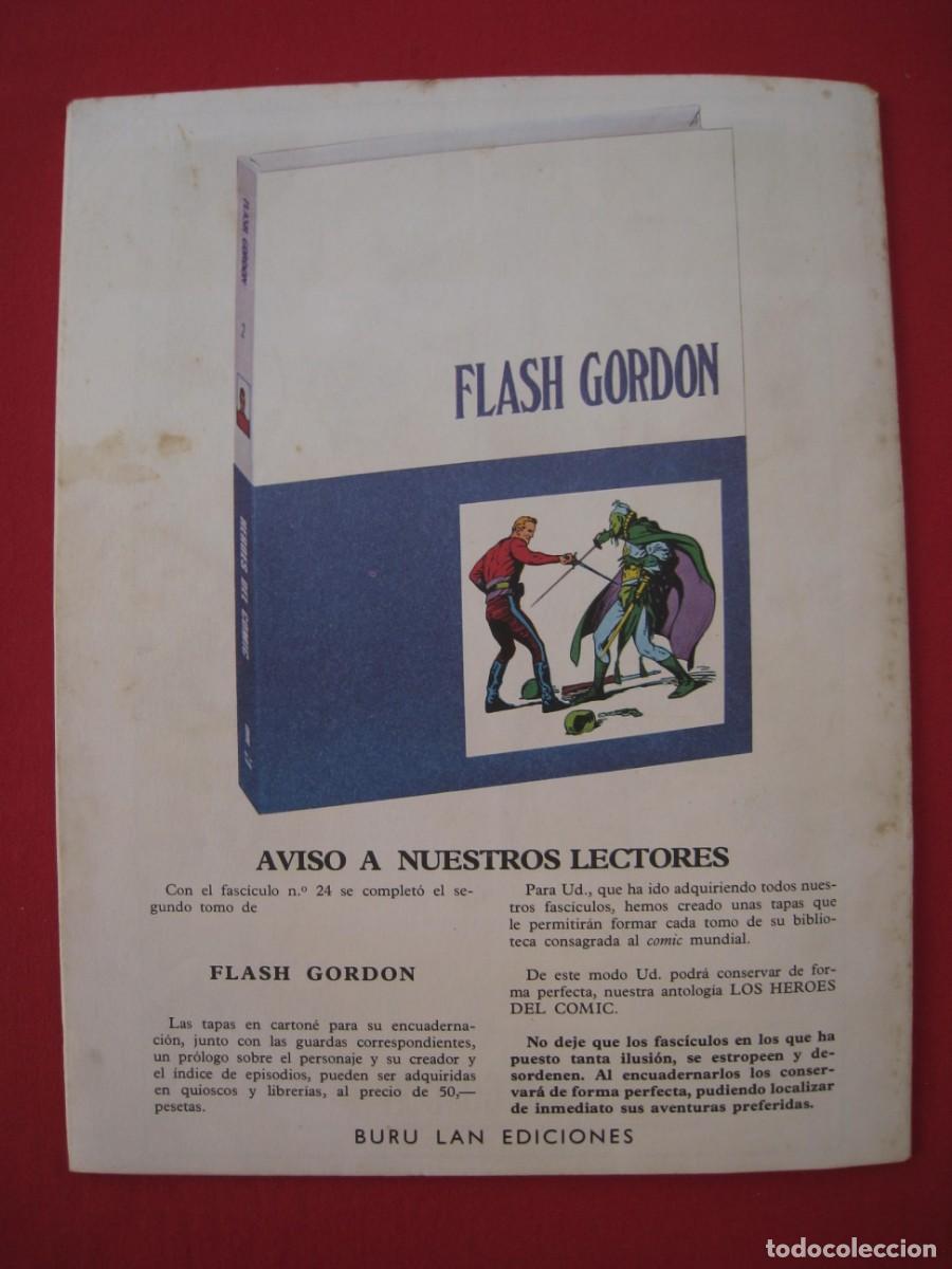 C&oacute;mics: HEROES DEL COMIC - FLASH GORDON - N&ordm; 25 - EDICIONES BURU LAN. - Foto 16