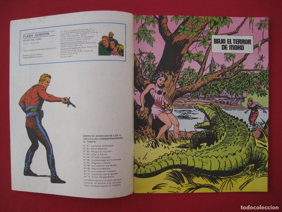 C&oacute;mics: HEROES DEL COMIC - FLASH GORDON - N&ordm; 64 - EDICIONES BURU LAN. - Foto 6