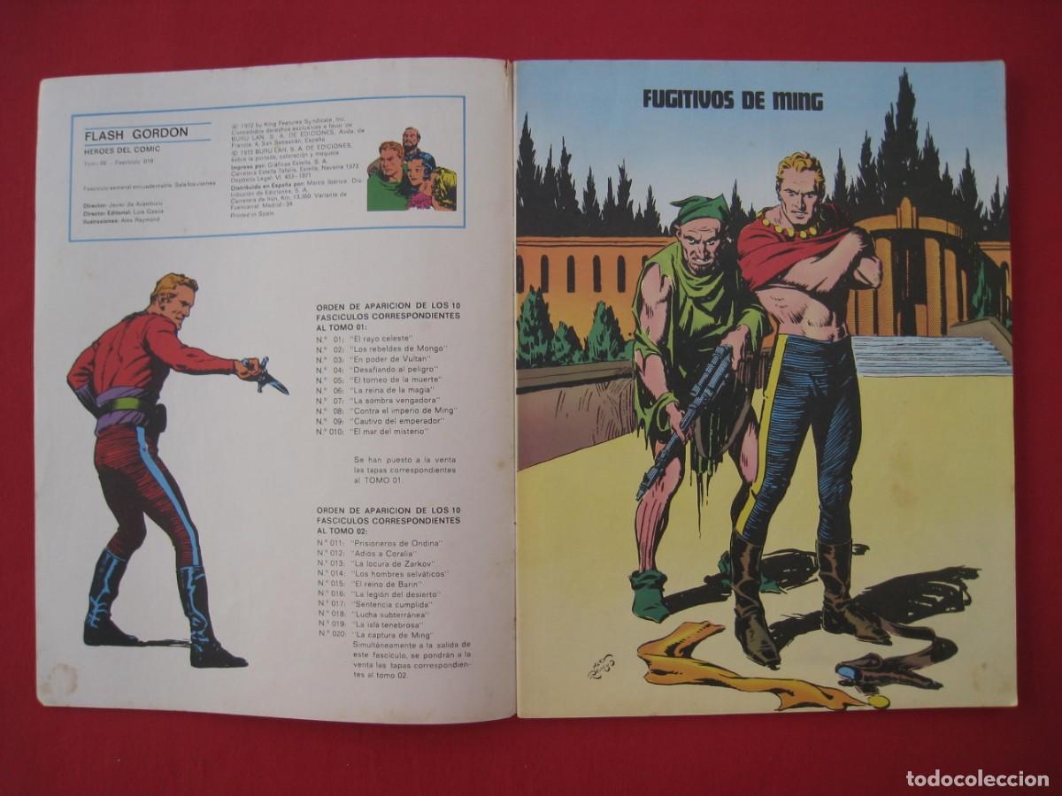 C&oacute;mics: HEROES DEL COMIC - FLASH GORDON - N&ordm; 19 - EDICIONES BURU LAN. - Foto 6