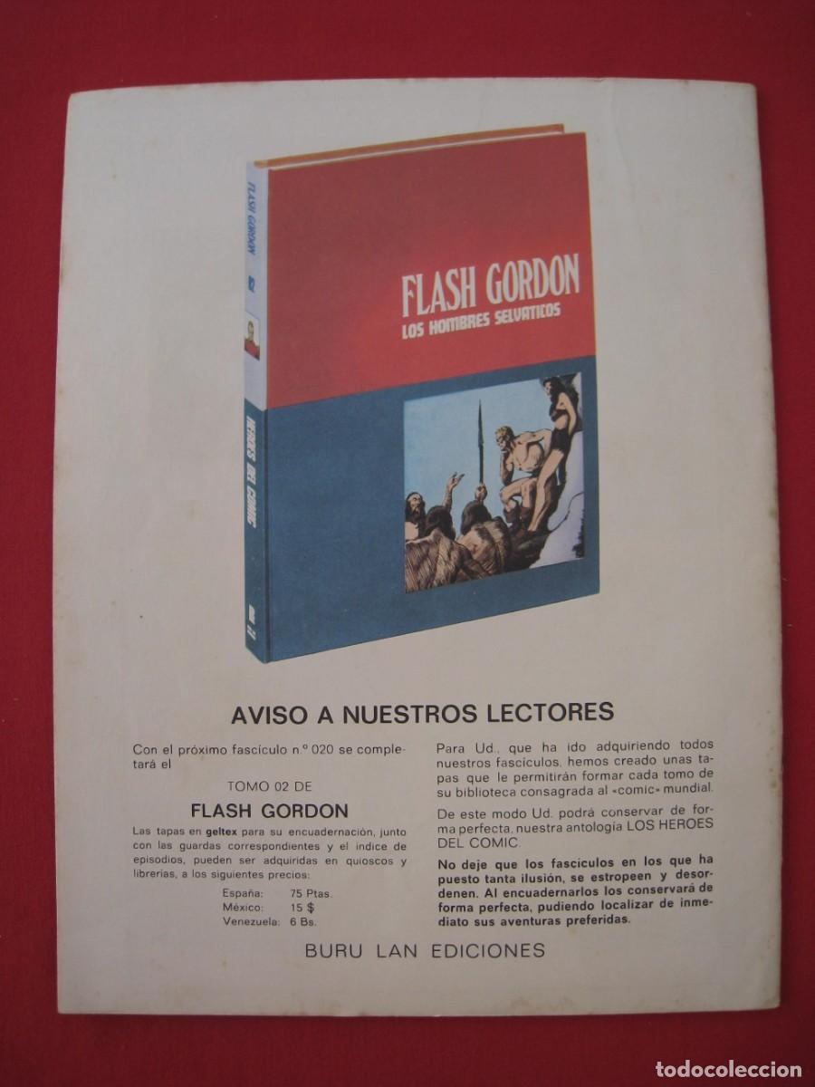 C&oacute;mics: HEROES DEL COMIC - FLASH GORDON - N&ordm; 19 - EDICIONES BURU LAN. - Foto 14
