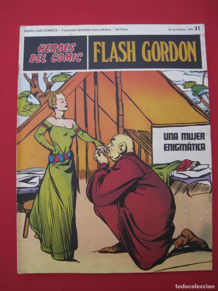 C&oacute;mics: HEROES DEL COMIC - FLASH GORDON - N&ordm; 31 - EDICIONES BURU LAN. - Foto 1