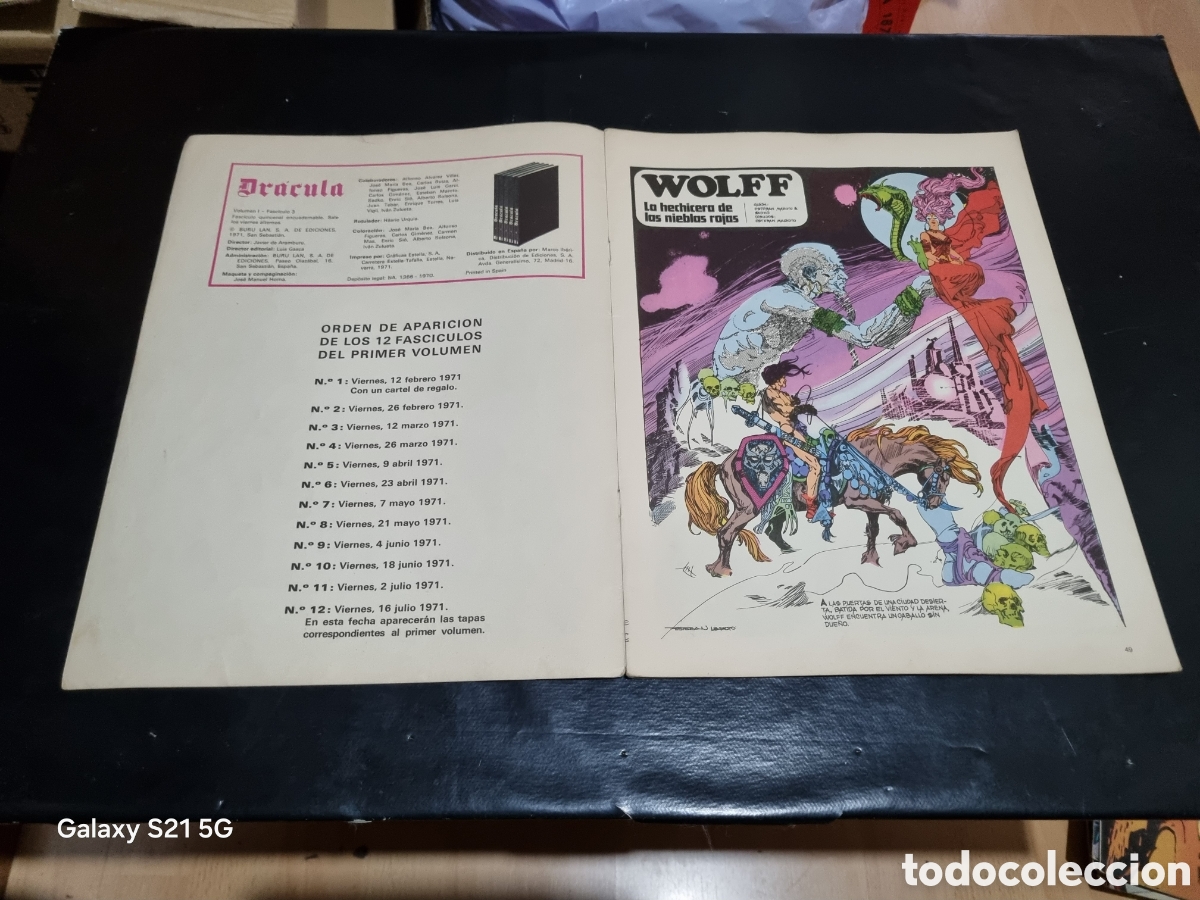 C&oacute;mics: COMIC DRACULA N&deg;3 FASCICULO QUINCENAL - Foto 2