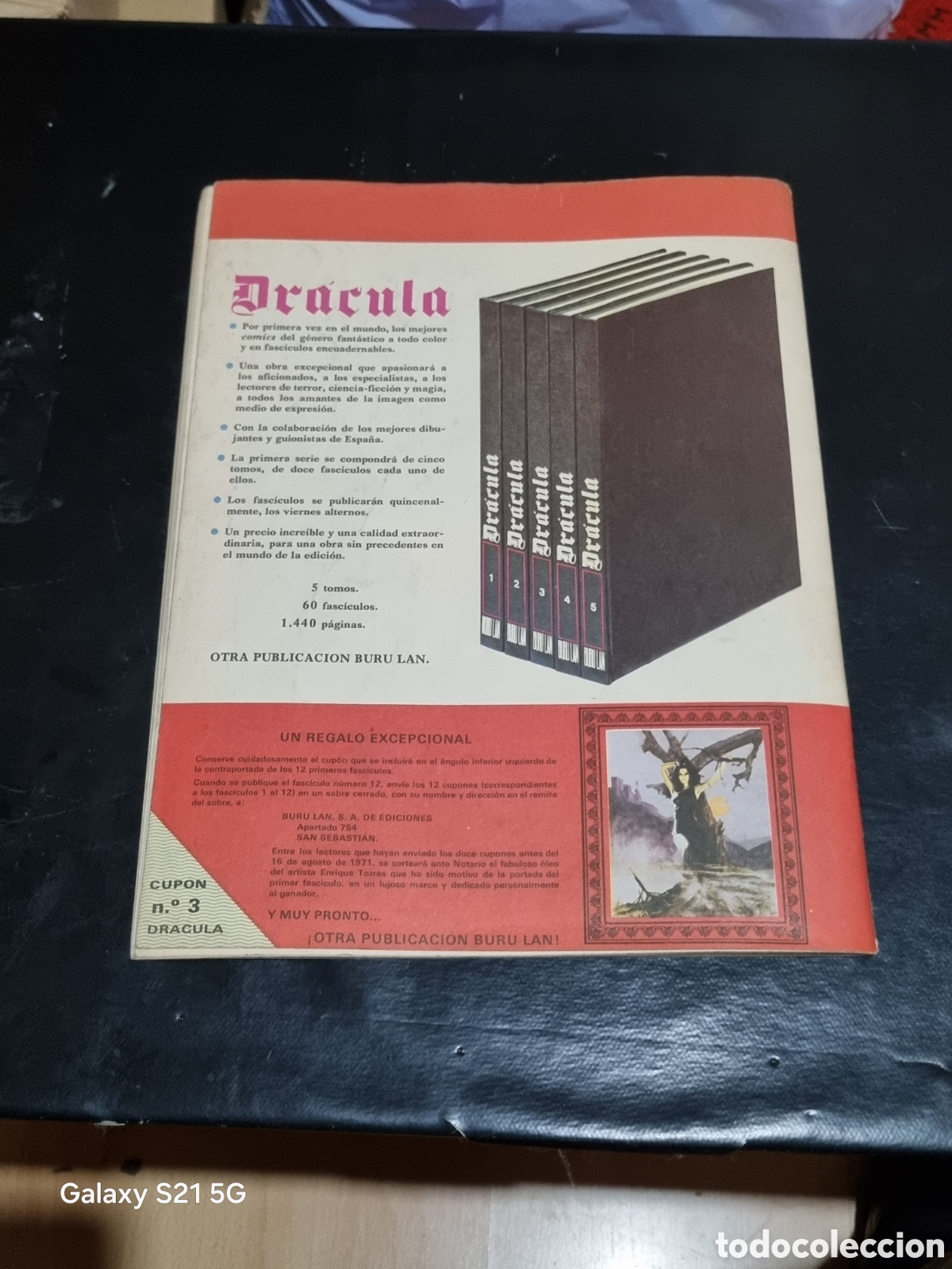 C&oacute;mics: COMIC DRACULA N&deg;3 FASCICULO QUINCENAL - Foto 4