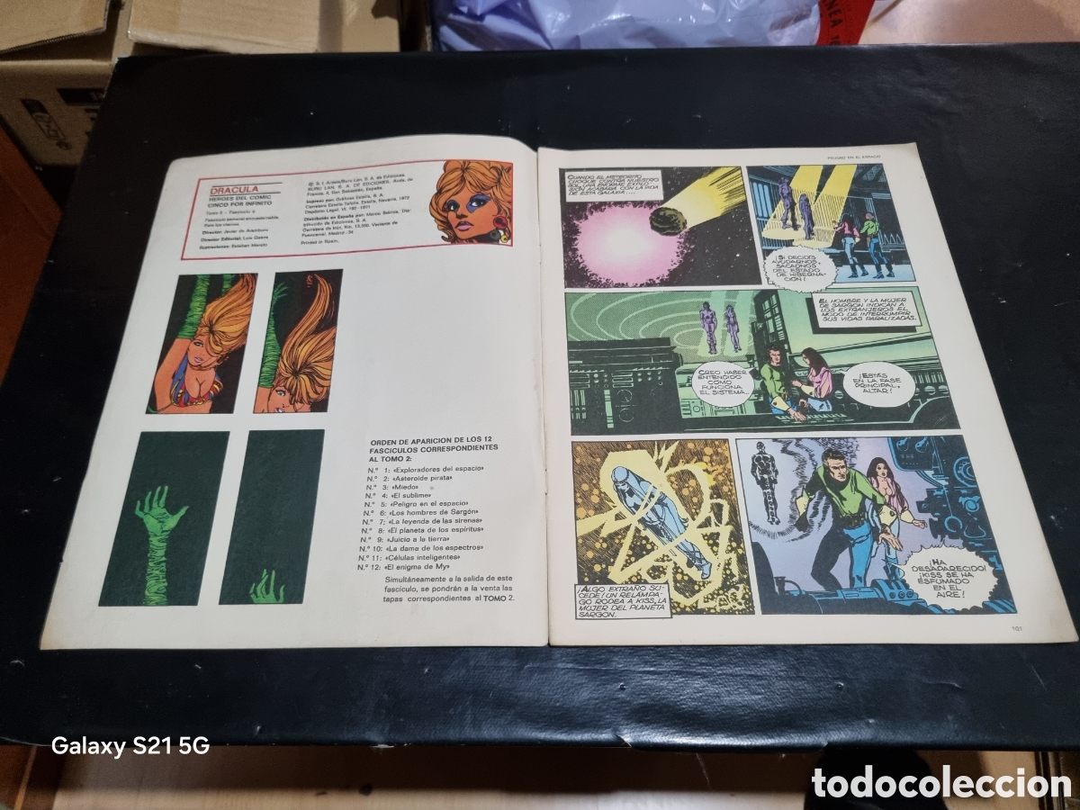 C&oacute;mics: COMIC DRACULA N&deg;6 HOMBRES DE SARGON - Foto 2