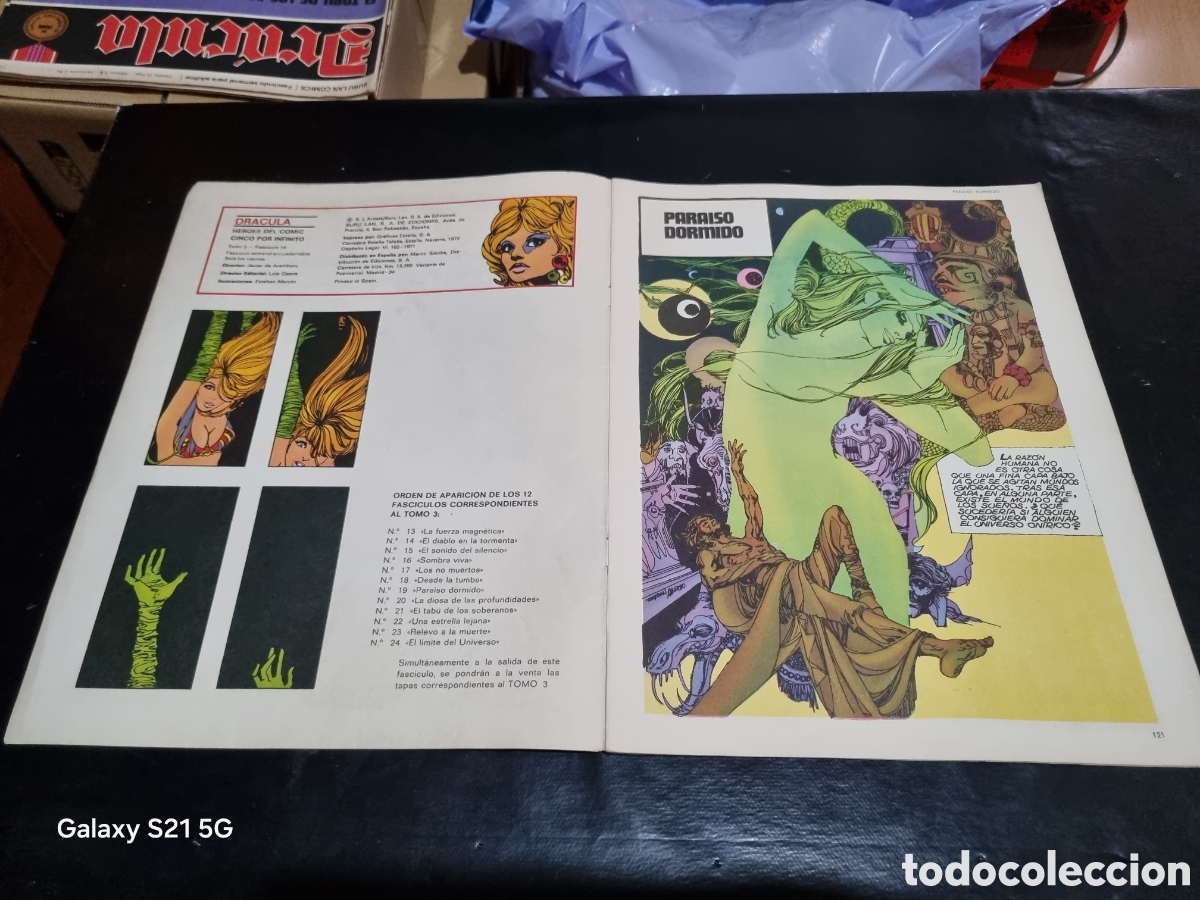 C&oacute;mics: COMIC DRACULA N&deg;19 PARAISO DORMIDO - Foto 2