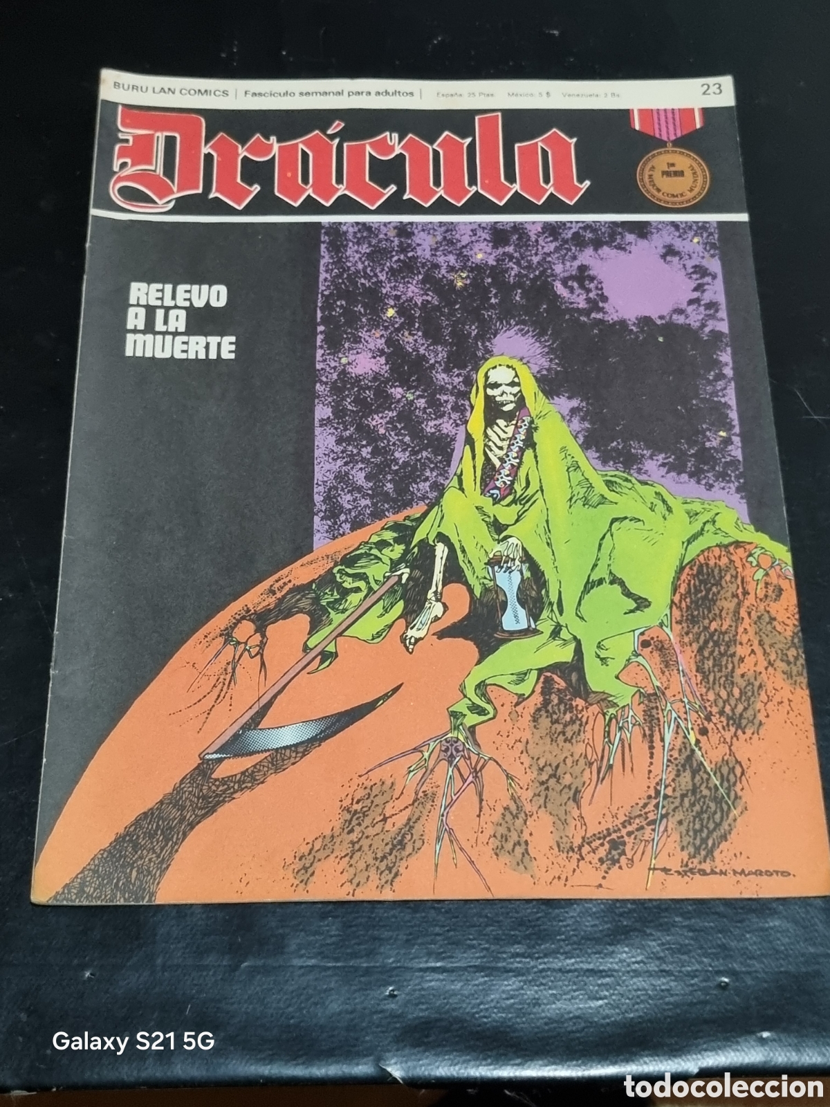 C&oacute;mics: COMIC DRACULA N&deg;23 RELEVO A LA MUERTE - Foto 1