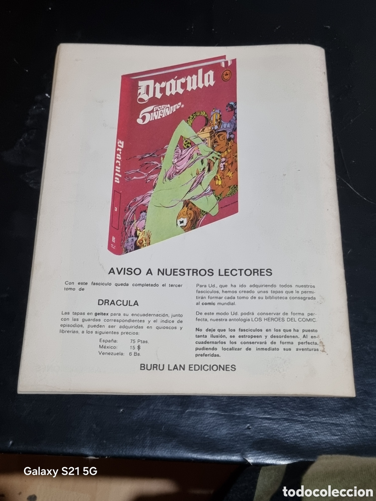 C&oacute;mics: COMIC DRACULA N&deg;24 EL LIMITE DEL UNIVERSO - Foto 4