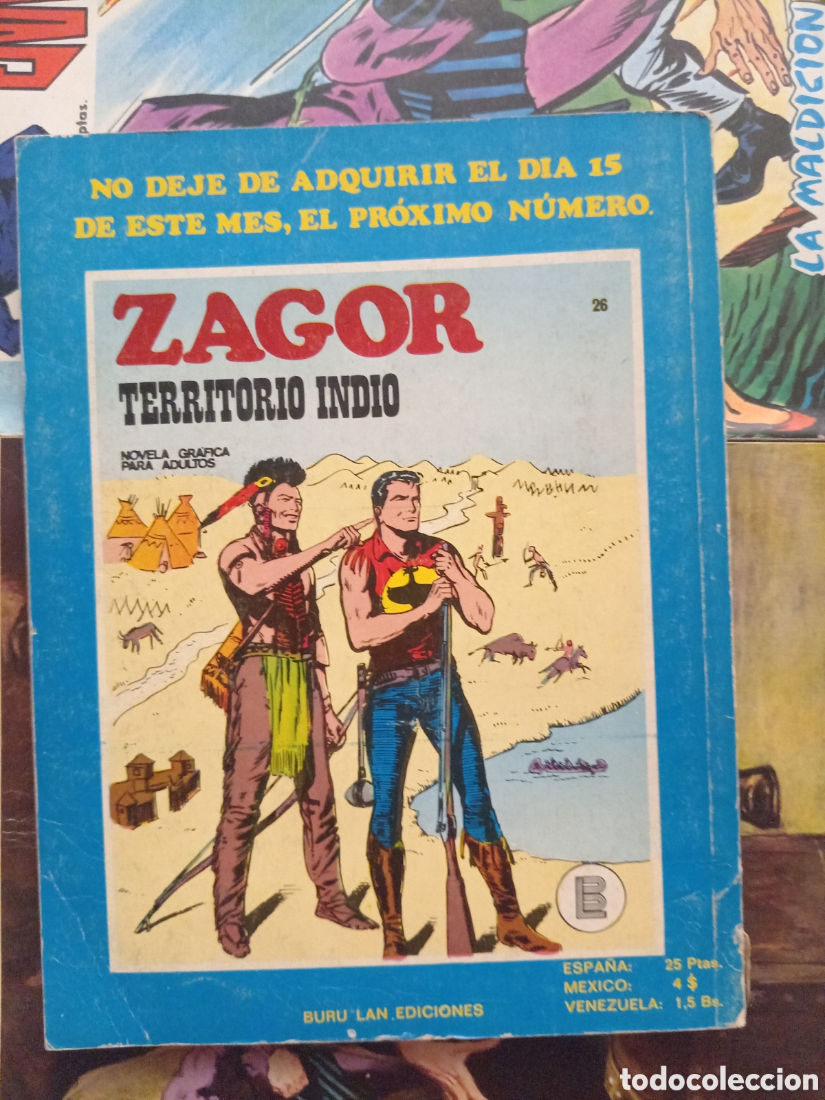 C&oacute;mics: Zagor 25 La caba&ntilde;a sobre las rocas cj81 - Foto 2