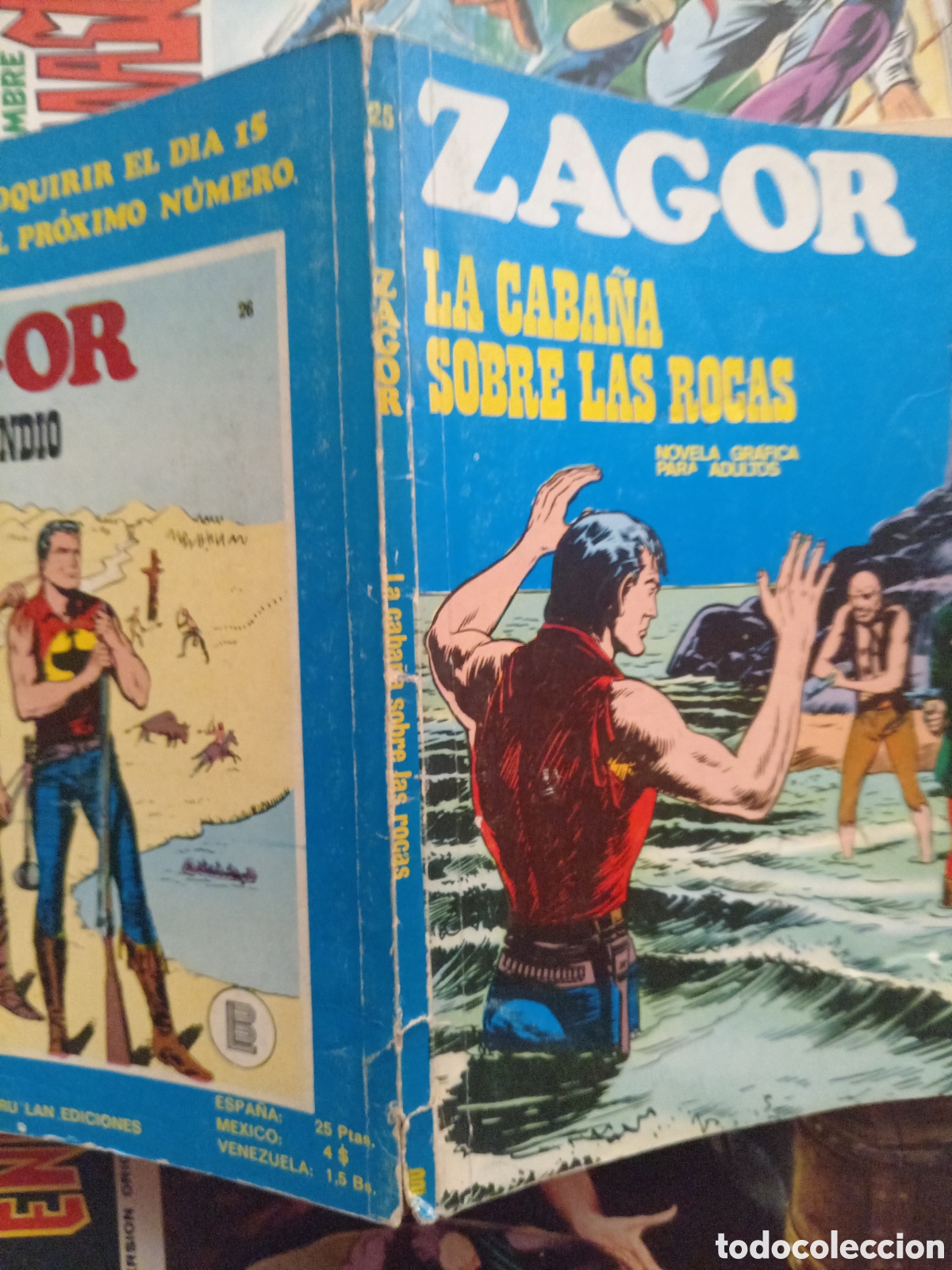 C&oacute;mics: Zagor 25 La caba&ntilde;a sobre las rocas cj81 - Foto 3