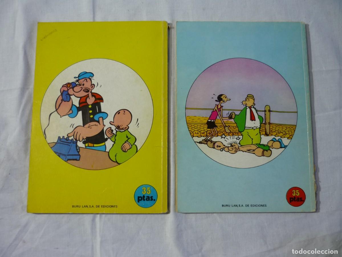 C&oacute;mics: 24 n&uacute;meros de Popeye de Buru Lan, 1970 - 1971 - Foto 4