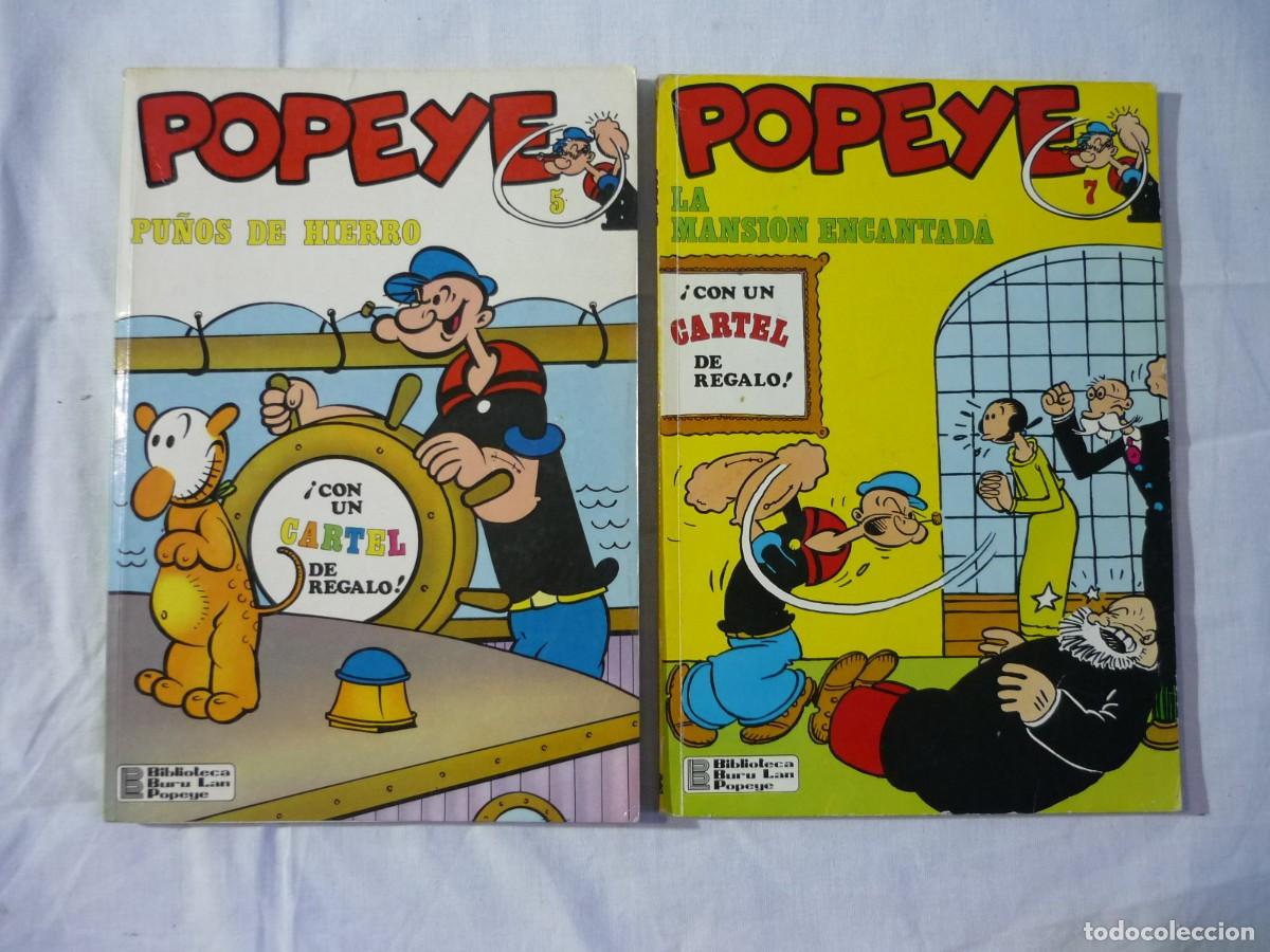 C&oacute;mics: 24 n&uacute;meros de Popeye de Buru Lan, 1970 - 1971 - Foto 5