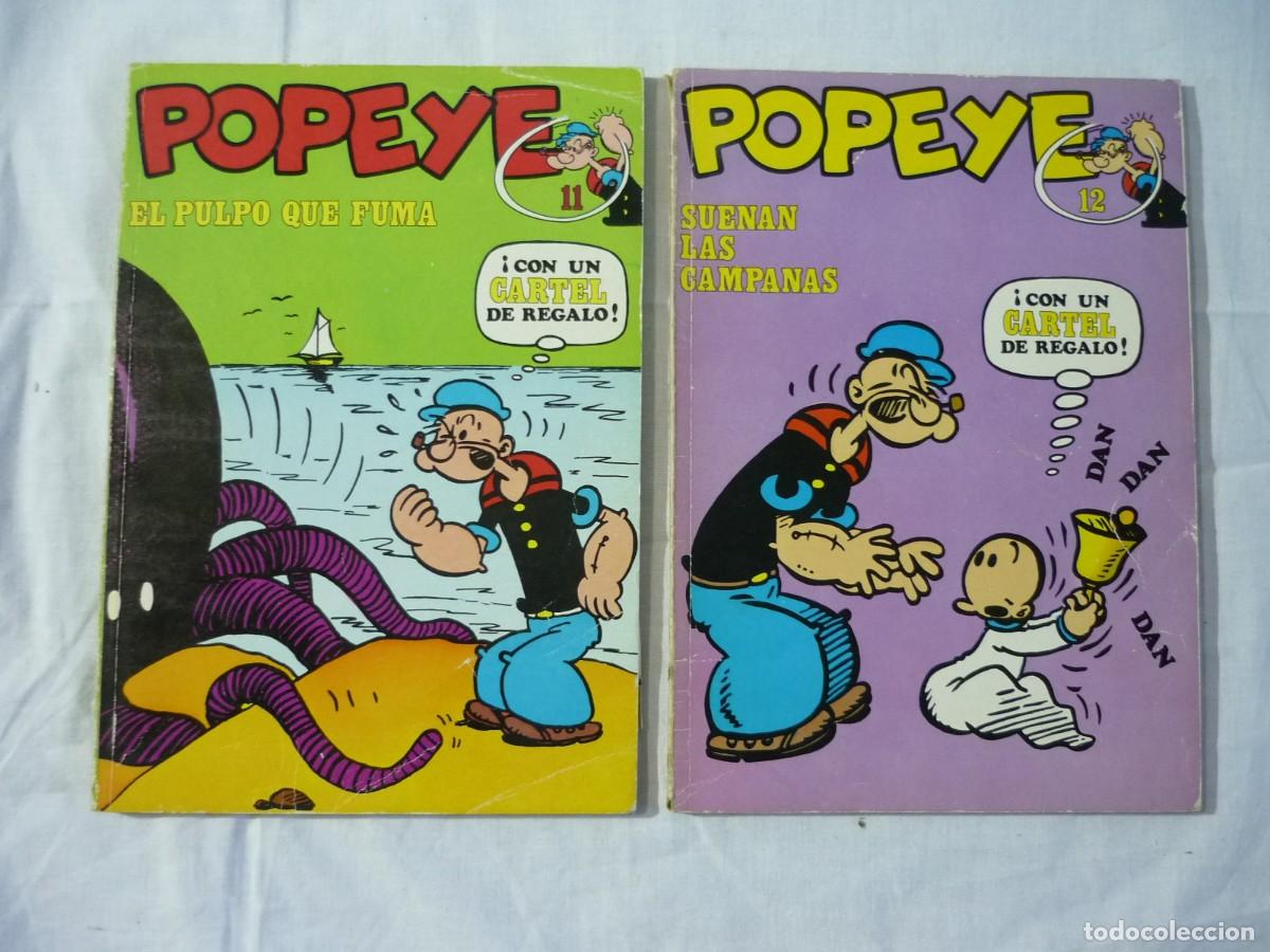 C&oacute;mics: 24 n&uacute;meros de Popeye de Buru Lan, 1970 - 1971 - Foto 9