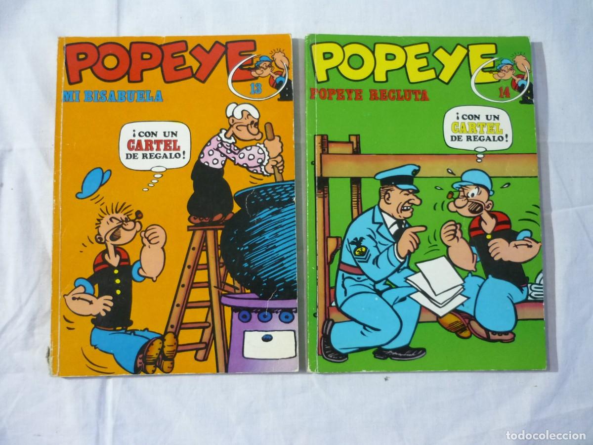 C&oacute;mics: 24 n&uacute;meros de Popeye de Buru Lan, 1970 - 1971 - Foto 11