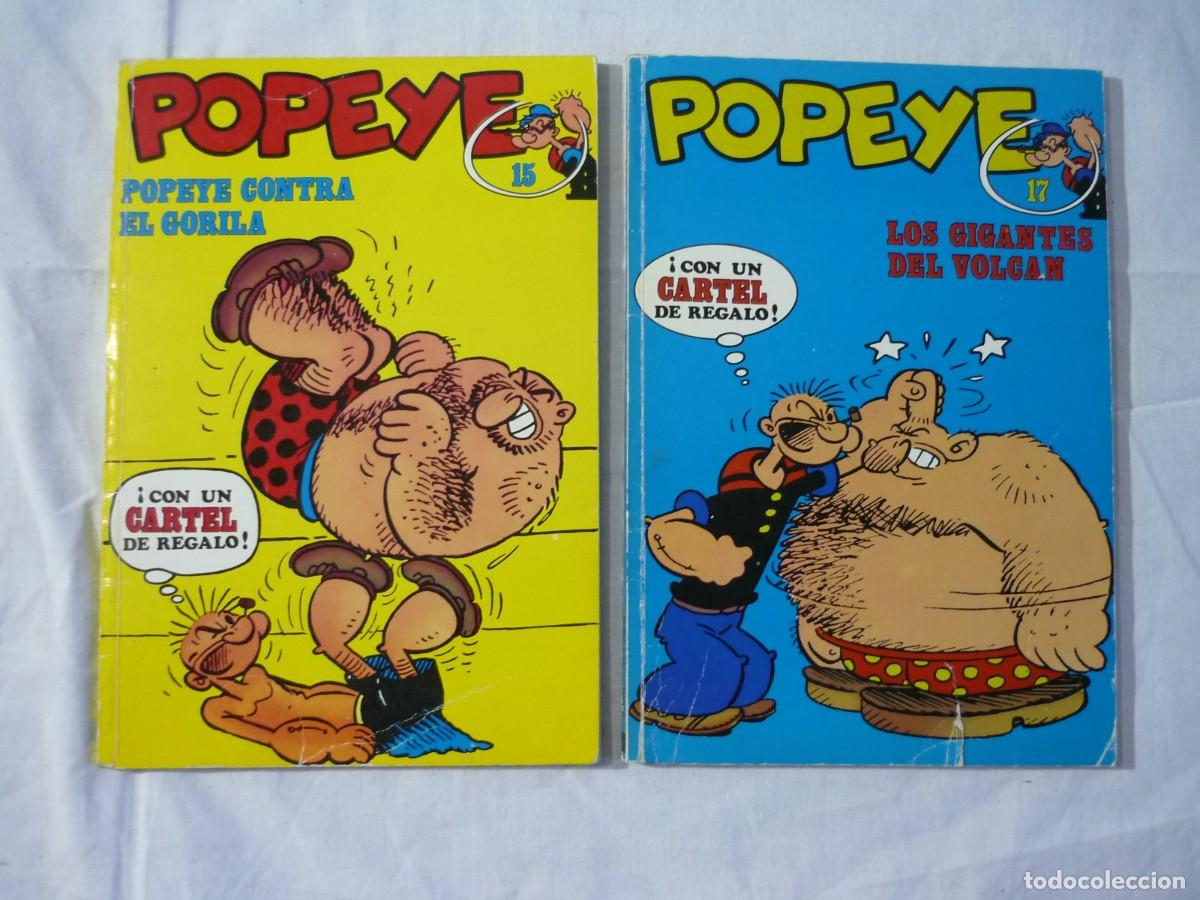 C&oacute;mics: 24 n&uacute;meros de Popeye de Buru Lan, 1970 - 1971 - Foto 13