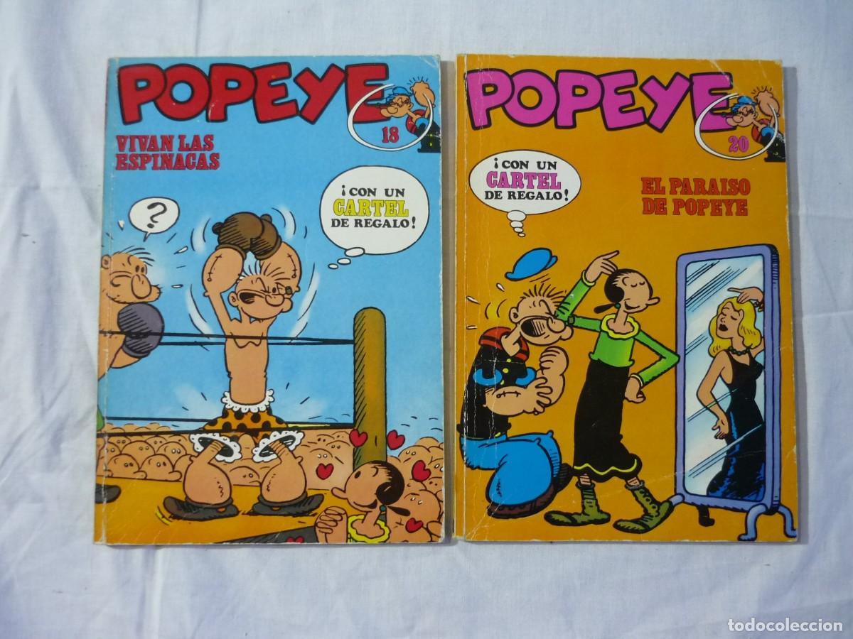 C&oacute;mics: 24 n&uacute;meros de Popeye de Buru Lan, 1970 - 1971 - Foto 15