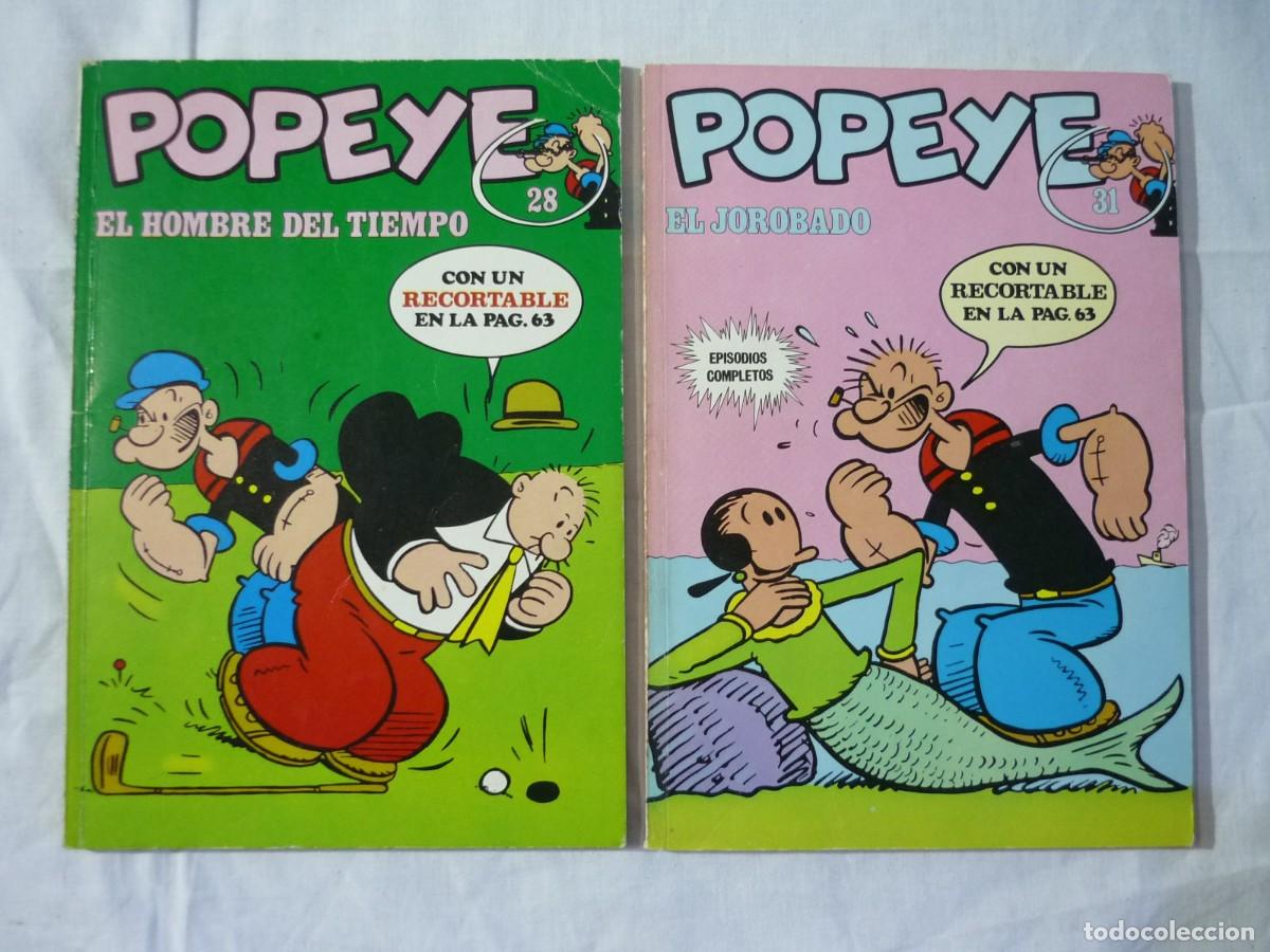 C&oacute;mics: 24 n&uacute;meros de Popeye de Buru Lan, 1970 - 1971 - Foto 19
