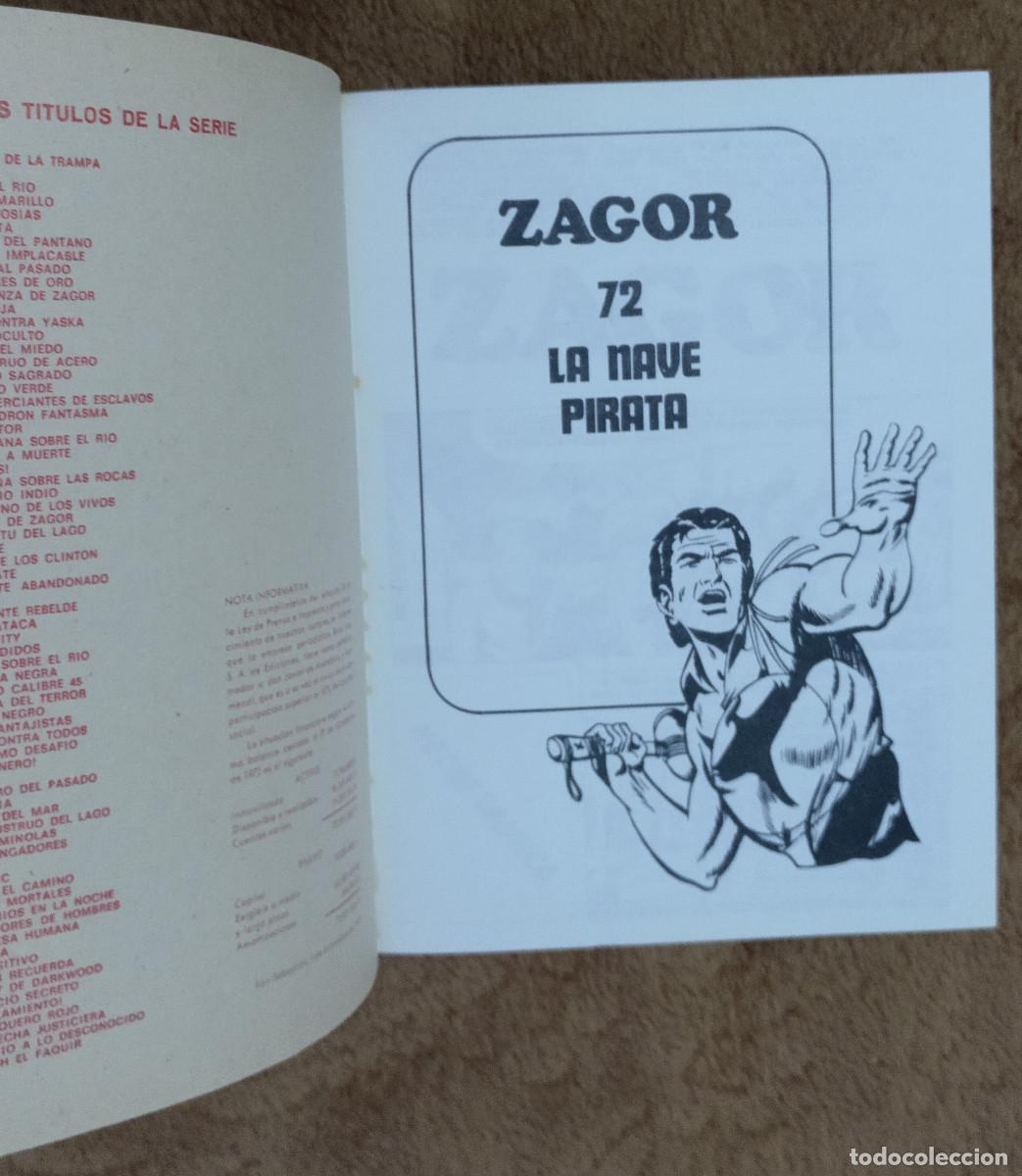 C&oacute;mics: ZAGOR n&ordm; 72 (Buru Lan 1974) - Foto 2