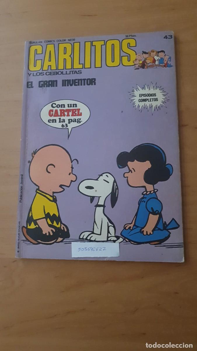 C&oacute;mics: Comic Carlitos y los Cebollitas; n&ordm;43 El Gran Inventor - Foto 1