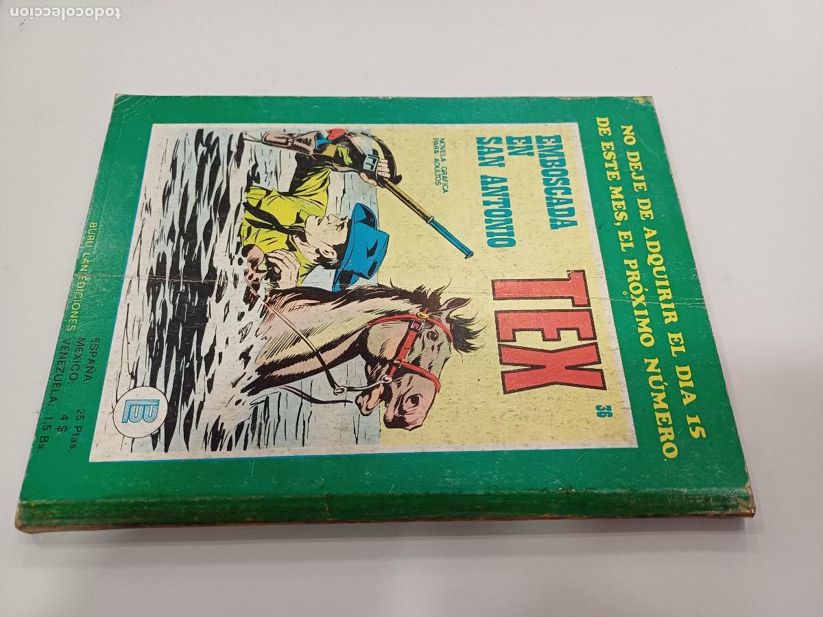 C&oacute;mics: TEX/EL PASADO DE TEX N&ordm;35/BURU LAN. - Foto 2