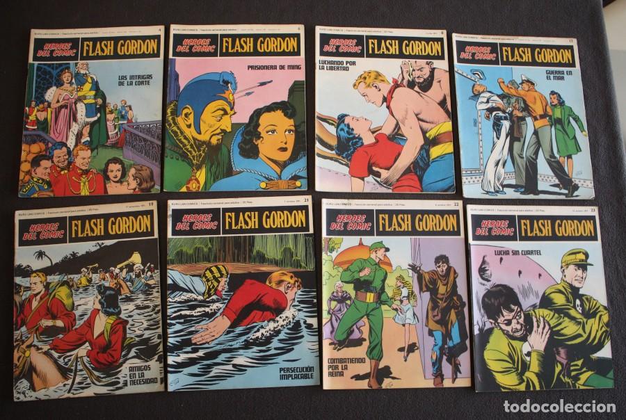 C&oacute;mics: LOTE 19 COMICS FLASH GORDON, HEROES DEL COMIC BURU LAN 1971 - Foto 1