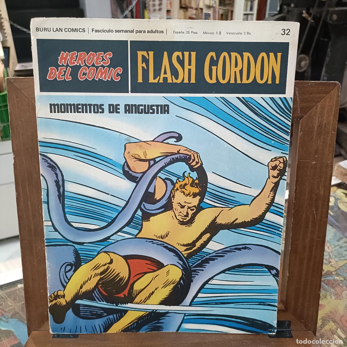 C&oacute;mics: Flash Gordon - Heroes del Comic, n&ordm;: 32 - Buru lan Ediciones - Foto 1