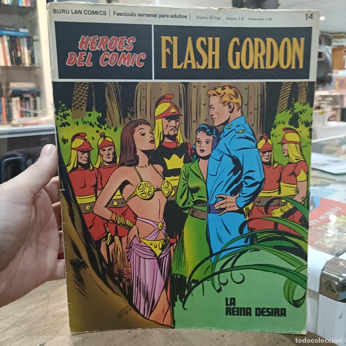 C&oacute;mics: Flash Gordon - Heroes del Comic, n&ordm;: 14 - Buru lan Ediciones - Foto 1