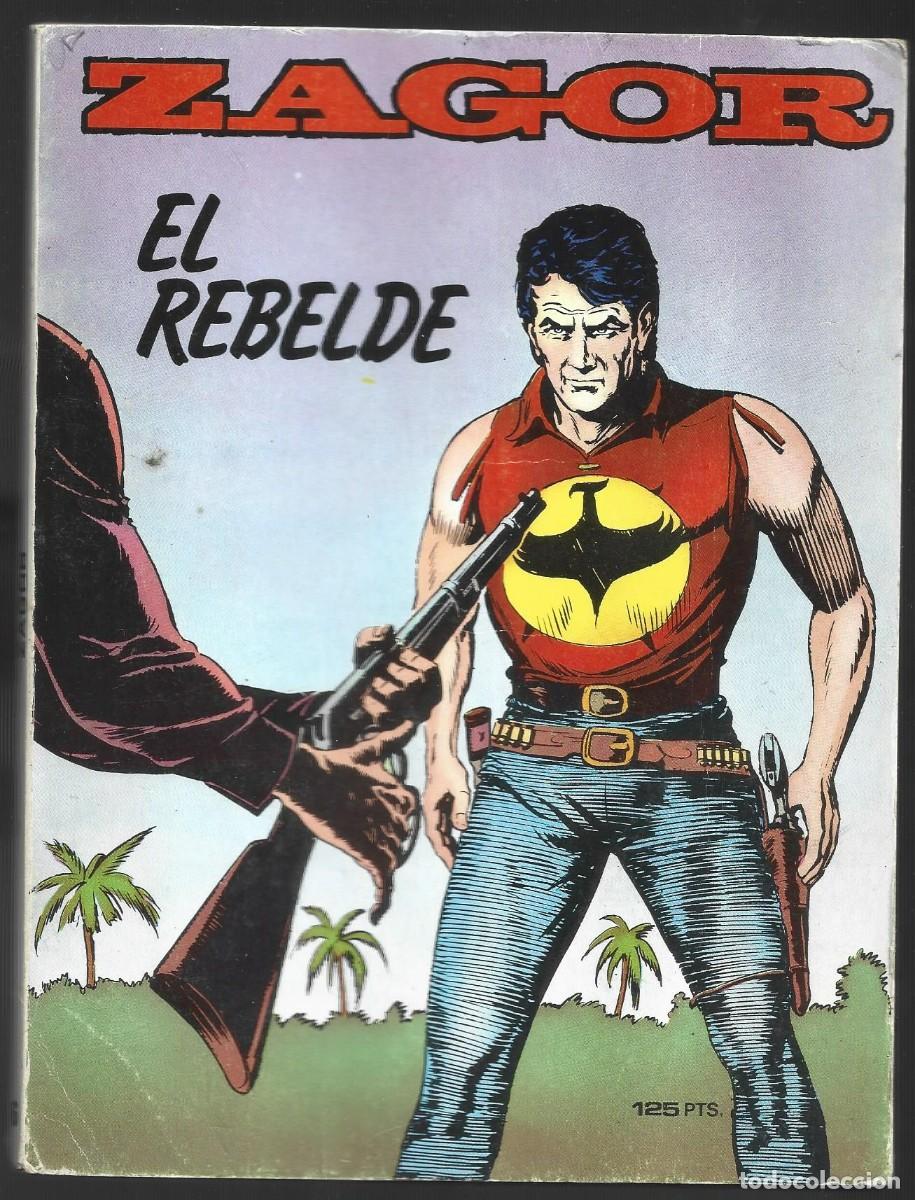 C&oacute;mics: 1 comic antiguo 1982 zagor el rebelde 4/11 - Foto 1