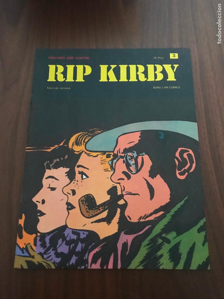 C&oacute;mics: HEROES DEL COMIC , RIP KIRBY N&ordm; 3 , EDITORIAL BURULAN - Foto 1