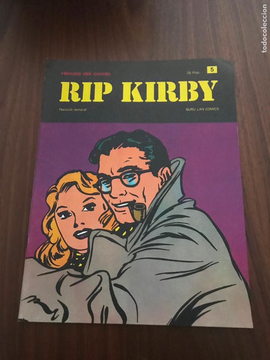 C&oacute;mics: HEROES DEL COMIC , RIP KIRBY N&ordm; 5 , EDITORIAL BURULAN - Foto 1