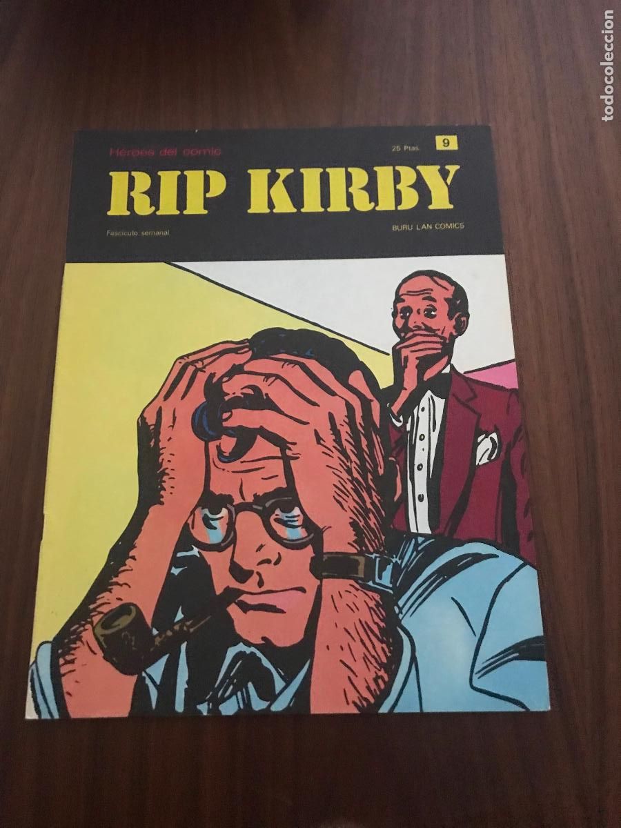 C&oacute;mics: HEROES DEL COMIC , RIP KIRBY N&ordm; 9 , EDITORIAL BURULAN - Foto 1