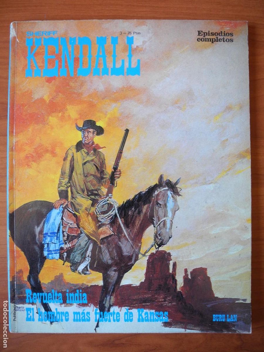 C&oacute;mics: Sheriff Kendall. n. 3. Ed. Buru Lan - Foto 1