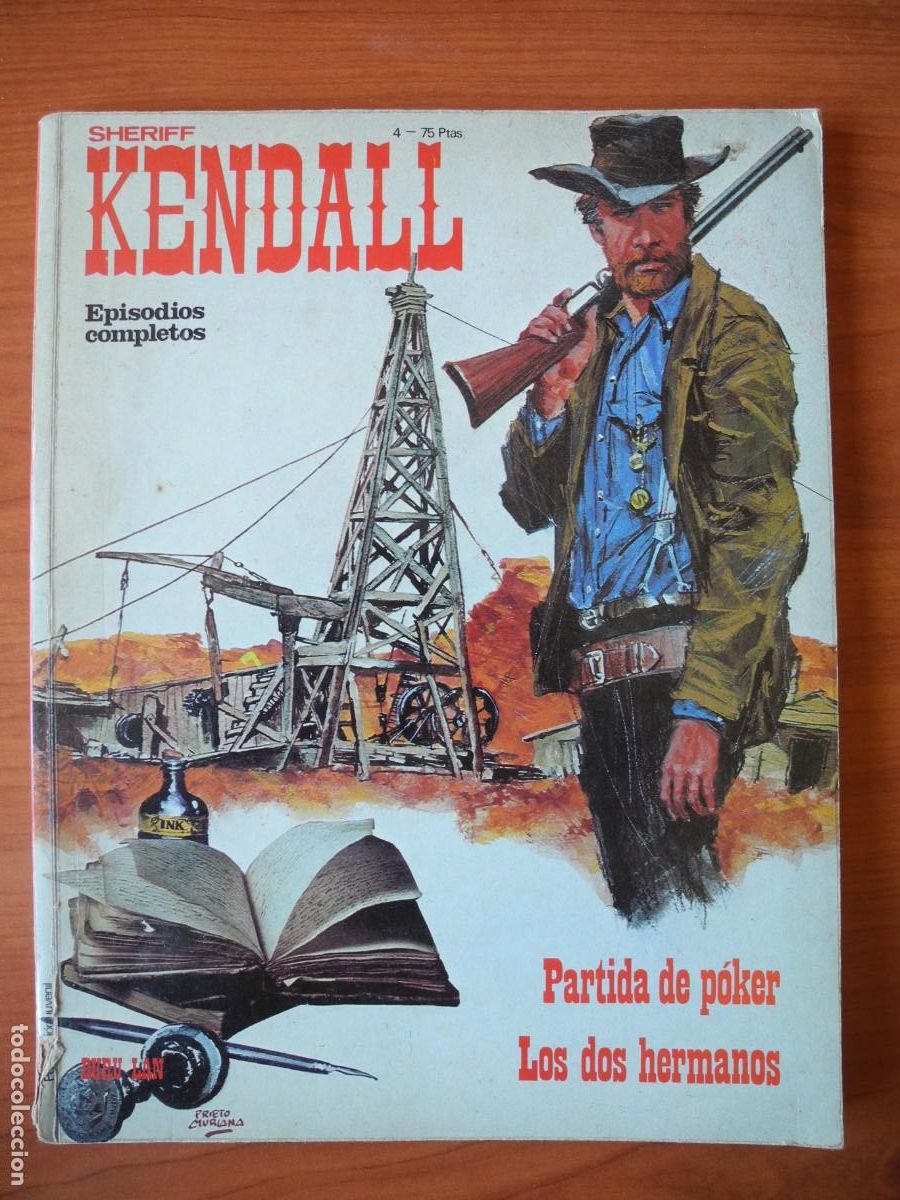 C&oacute;mics: Sheriff Kendall. n. 4. Ed. Buru Lan - Foto 1