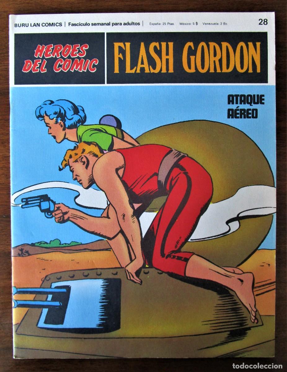 C&oacute;mics: FLASH GORDON N&ordm; 28 - ATAQUE A&Eacute;REO - BURU LAN 1971 - Foto 1