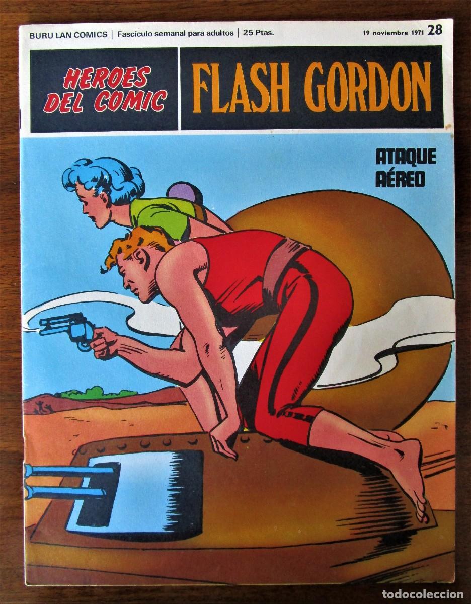 C&oacute;mics: FLASH GORDON N&ordm; 28 - ATAQUE A&Eacute;REO - BURU LAN 1971 - Foto 1