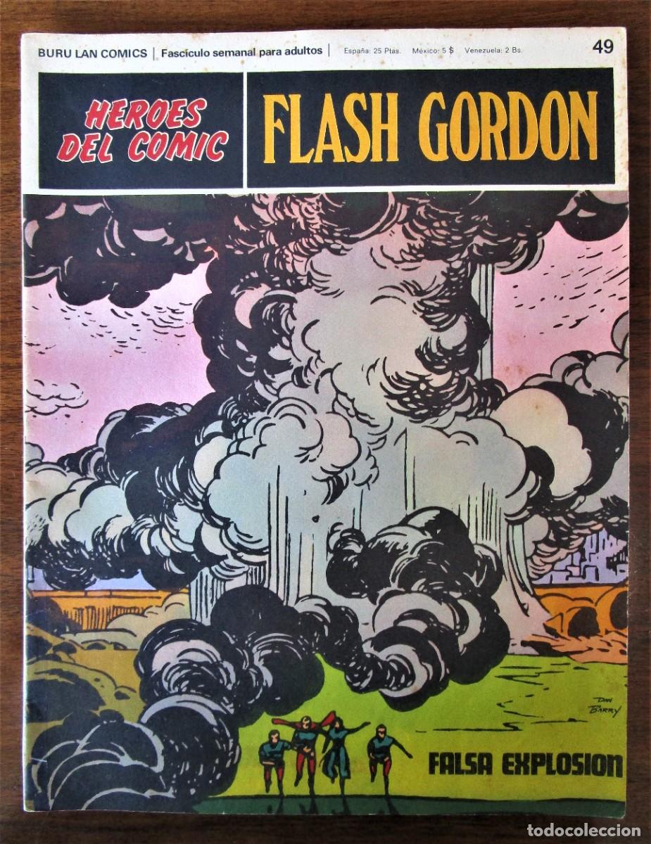 C&oacute;mics: FLASH GORDON N&ordm; 49 - FALSA EXPLOSI&Oacute;N - BURU LAN 1971 - Foto 1