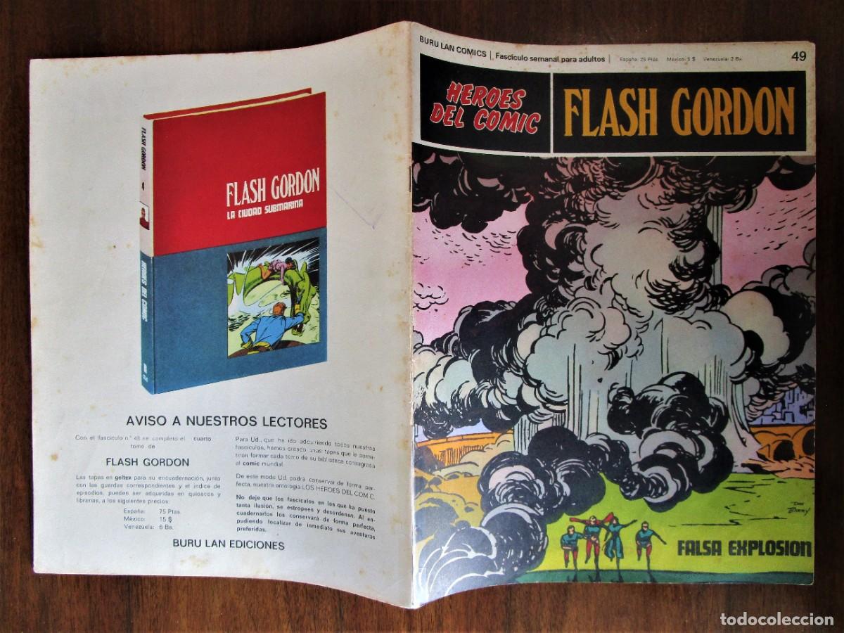 C&oacute;mics: FLASH GORDON N&ordm; 49 - FALSA EXPLOSI&Oacute;N - BURU LAN 1971 - Foto 2