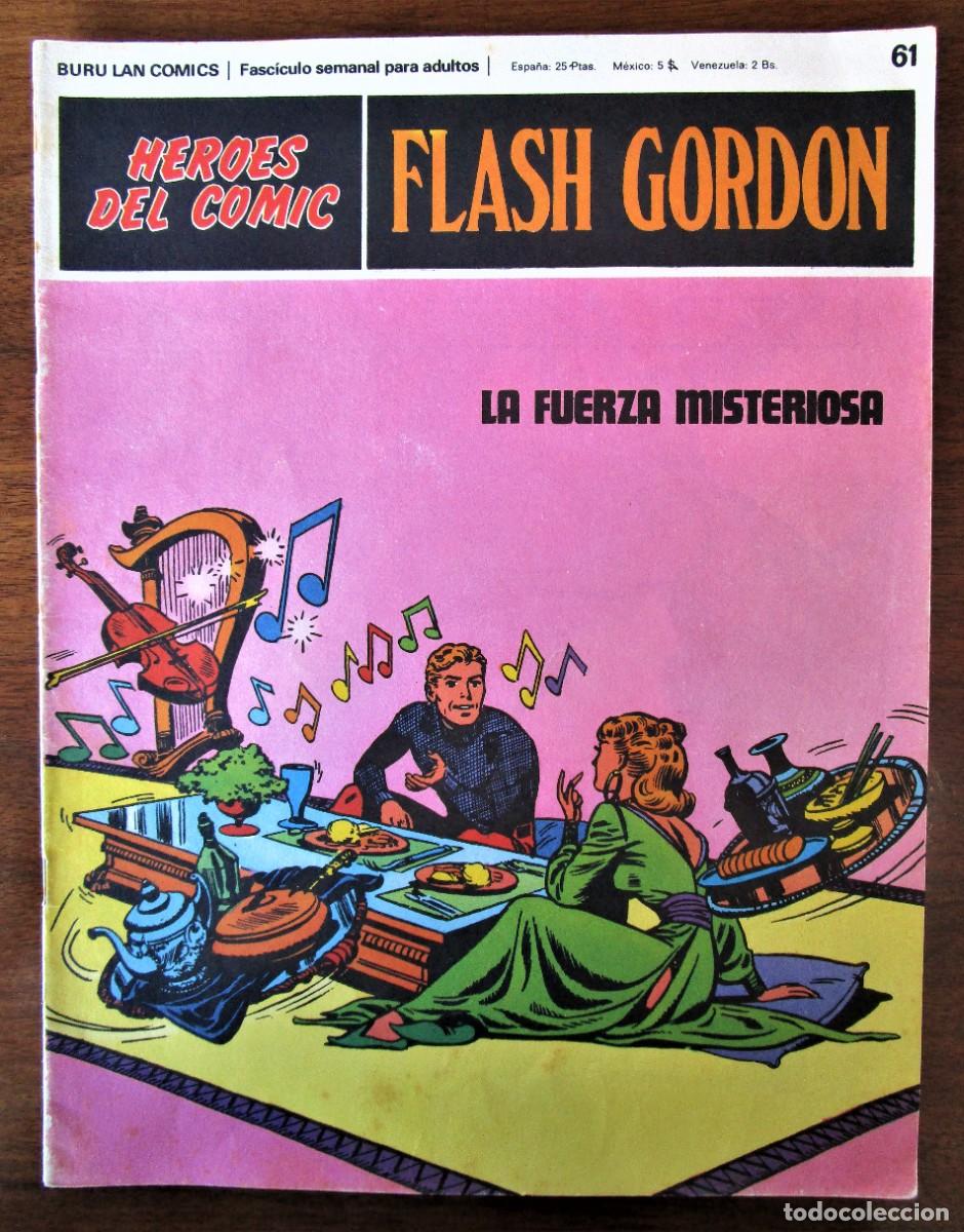 C&oacute;mics: FLASH GORDON N&ordm; 61 - EL METEORO - BURU LAN 1971 - Foto 1