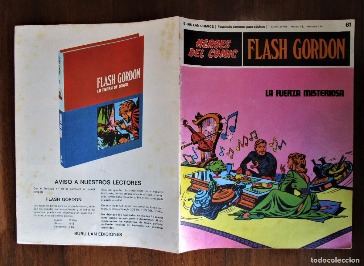 C&oacute;mics: FLASH GORDON N&ordm; 61 - EL METEORO - BURU LAN 1971 - Foto 2