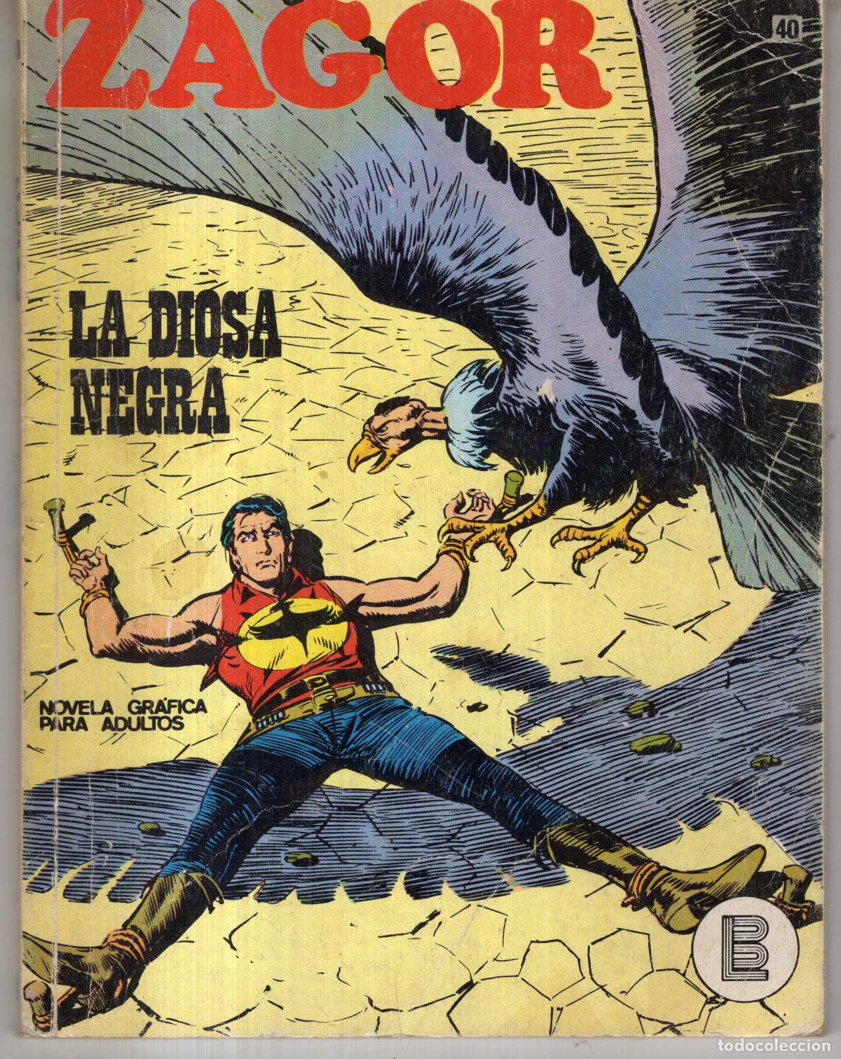 C&oacute;mics: ZAGOR N&ordm; 40 LA DIOSA NEGRA - BURU LAN - Foto 1