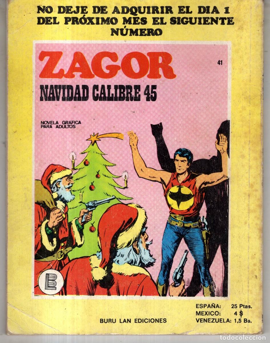 C&oacute;mics: ZAGOR N&ordm; 40 LA DIOSA NEGRA - BURU LAN - Foto 2