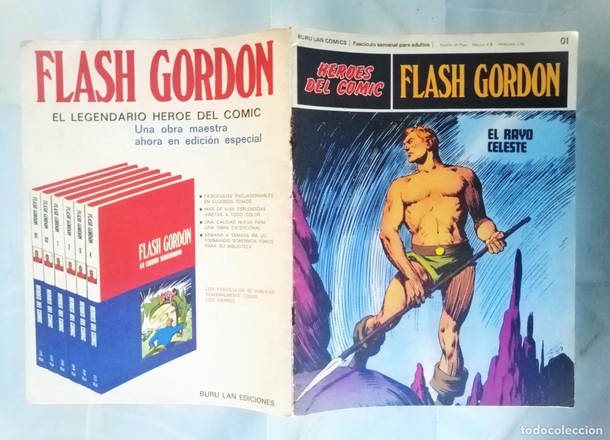 C&oacute;mics: FLAS GORDON N&ordm; 01 - EL RAYO CELESTE - BURU LAN 1971 - Foto 1