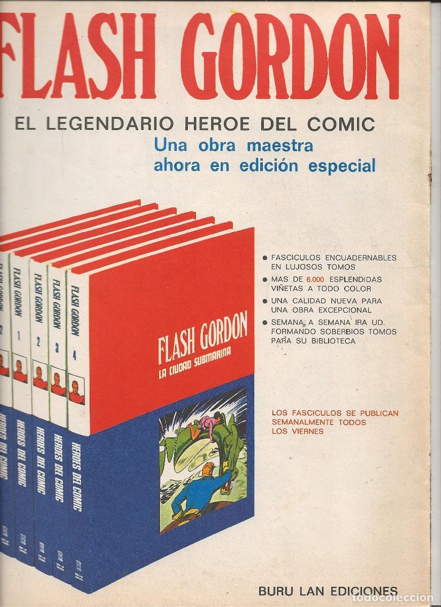 C&oacute;mics: FLAS GORDON N&ordm; 01 - EL RAYO CELESTE - BURU LAN 1971 - Foto 3
