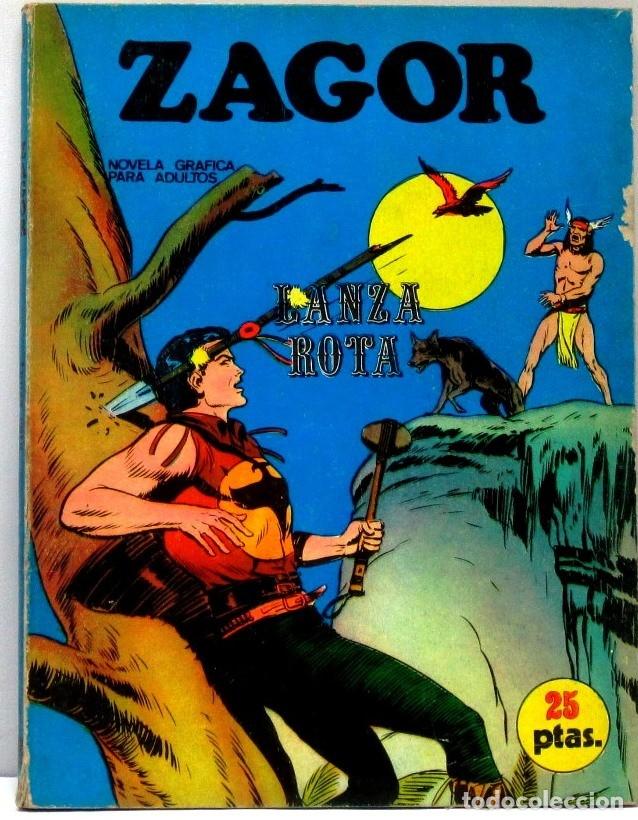 C&oacute;mics: ZAGOR - N&ordm; 6 - LANZA ROTA - COMIC - Foto 1