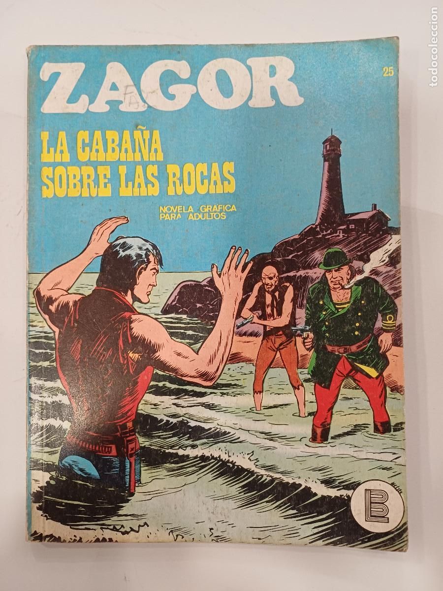 C&oacute;mics: ZAGOR/LA CABA&Ntilde;A SOBRE LAS ROCAS/BURU LAN N&ordm;25. - Foto 1