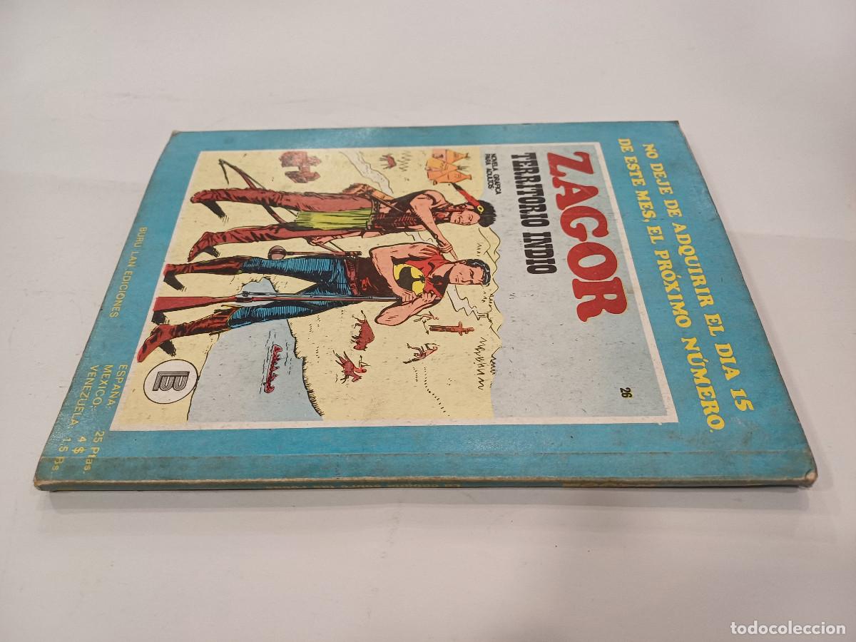 C&oacute;mics: ZAGOR/LA CABA&Ntilde;A SOBRE LAS ROCAS/BURU LAN N&ordm;25. - Foto 3