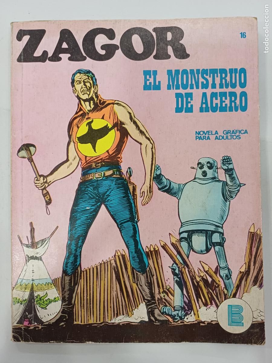 C&oacute;mics: ZAGOR/EL MONSTRUO DE ACERO/BURU LAN N&ordm;16. - Foto 1