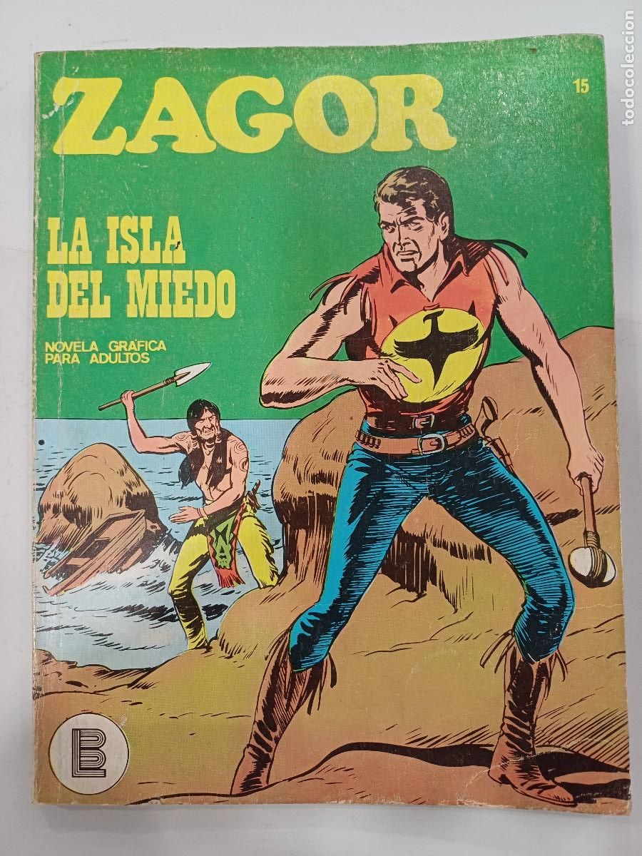 C&oacute;mics: ZAGOR/LA ISLA DEL MIEDO/BURU LAN N&ordm;15. - Foto 1