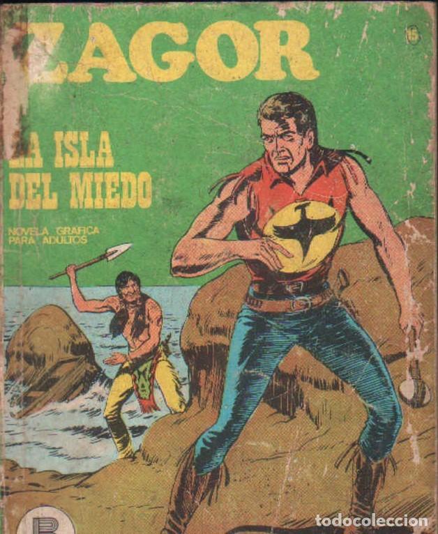 C&oacute;mics: ZAGOR, LA ISLA DEL MIEDO. N&ordm; 15. A-COMIC-8362 - Foto 1