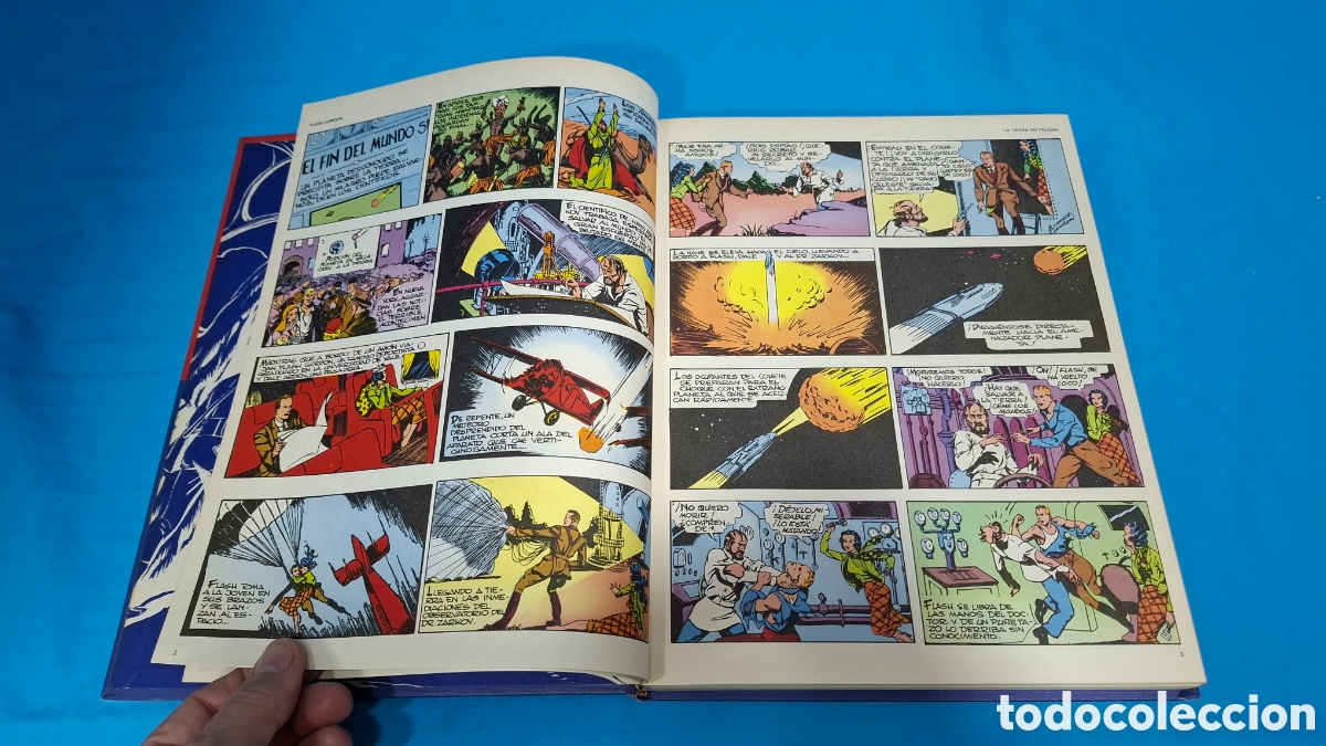 C&oacute;mics: FLASH GORDON, TOMO 01 - EL RAYO CELESTE - H&Eacute;ROES DEL COMIC - BURULAN - Foto 5