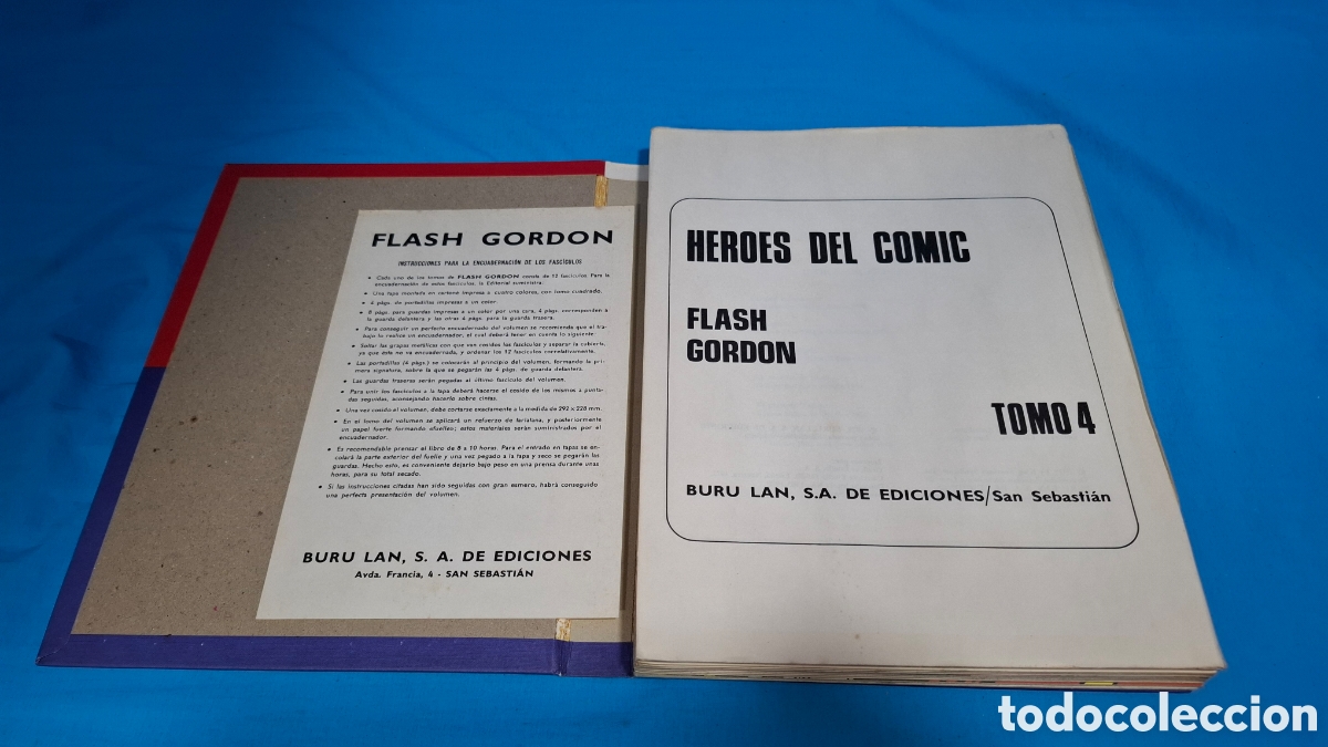 C&oacute;mics: FLASH GORDON, TOMO 4 - LA CIUDAD SUBMARINA - H&Eacute;ROES DEL COMIC - BURULAN - Foto 2